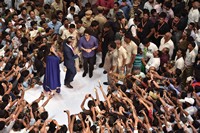 Sachin and Anushka Launching Vijayawada PVP Square Photos